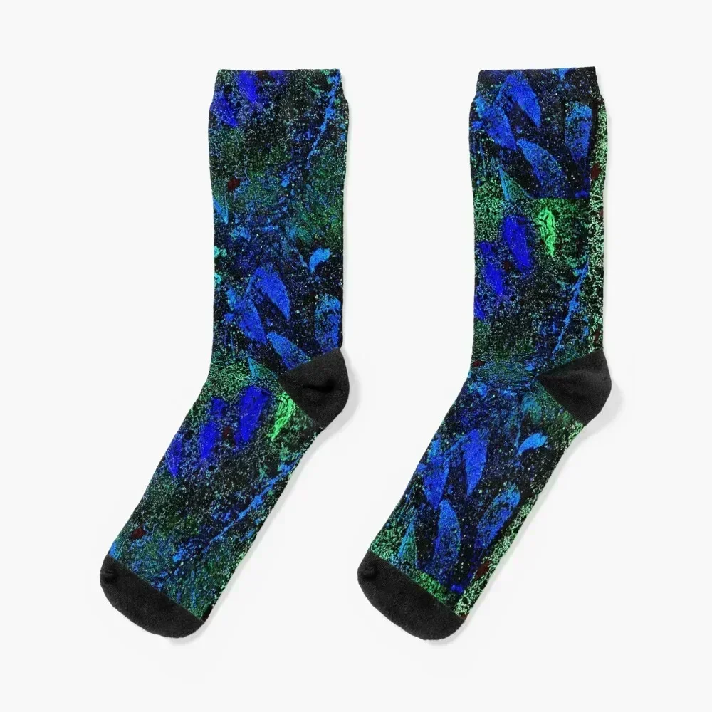 Glowing Pandora Ground Socks retro Stockings compression Women Socks Men's