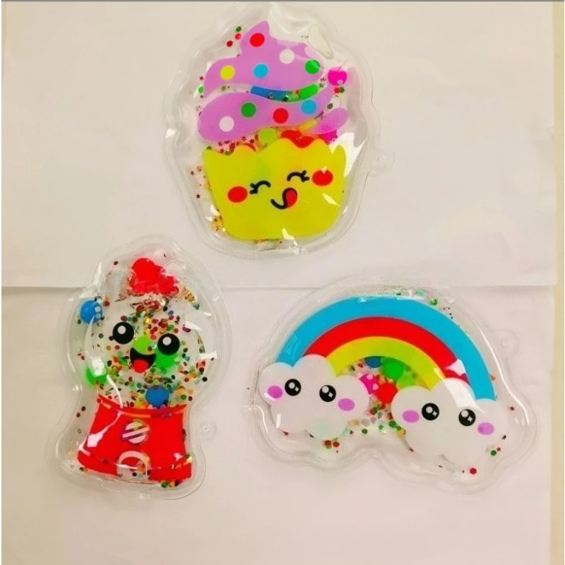 

Мягкая игрушка-антистресс в виде кошачьей лапки, медленно восстанавливающая форму, прозрачный блестящий кубик, подарок для снятия стресса