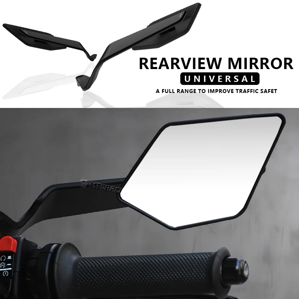 Espejo retrovisor universal para motocicleta espejo retrovisor multifunción Universal 8mm 2 uds Motocross Universal
