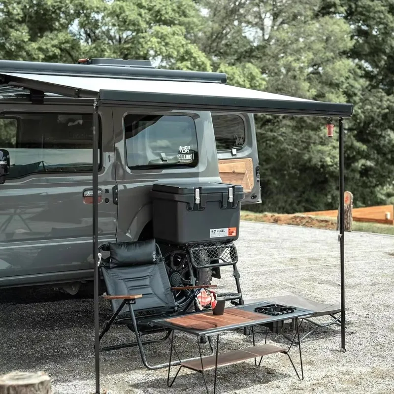 アルミ製RVオフロードRVトラックキャンピングカーオフロード車自動オーニング