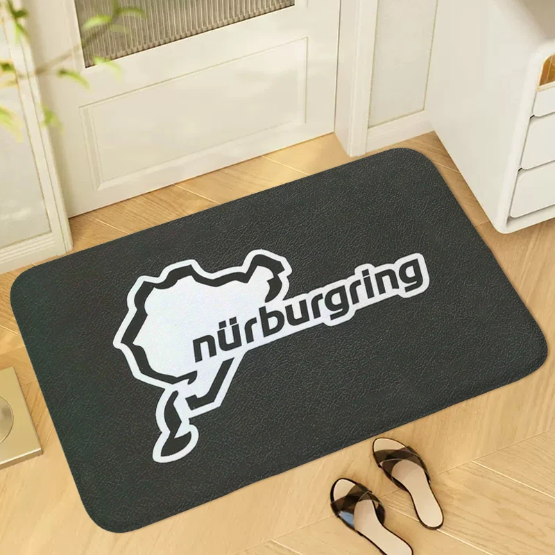 

Doormat Entrance Door N-Nurburgrings Balcony Bedroom Rug Corridor Hallway Floor Carpet Kitchen Bathroom Foot Mat Non-slip
