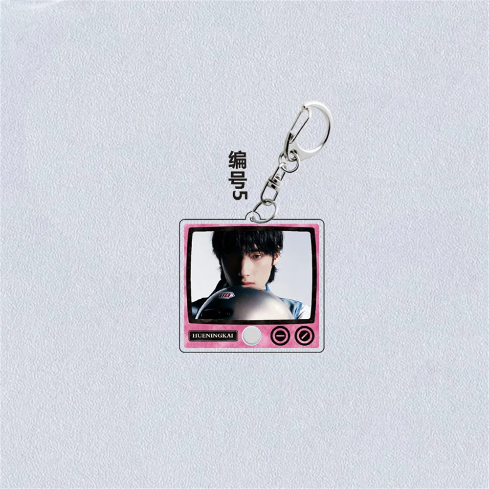 KPOP SANCTUARY Album Photo Keyring SooBin YeonJun Acrylic Bag Pendant TaeHyun BeomGyu Hyuning Kai Fans Collection Gift