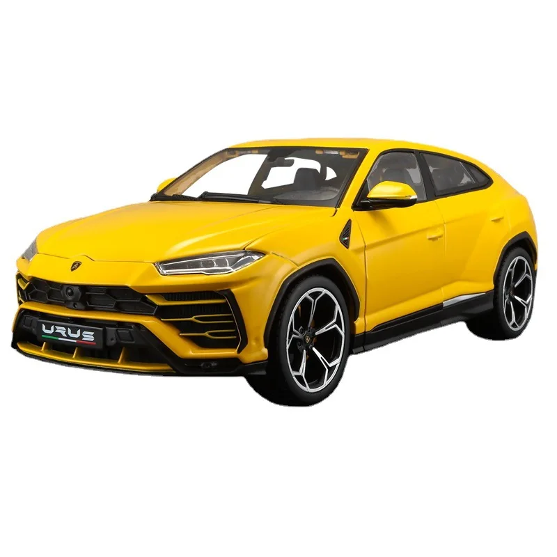 Genuine Boutique Bburago 1:18 Lamborghini Urus 2 Doors Opened Alloy Toy Car Model Metal Die-cast Toys Boy Gifts