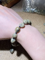1pcs/lot Natural Gobi Agate Bracelet Nature's Magical Power Stone Money Eye Stone Limited edition Men's and women's models