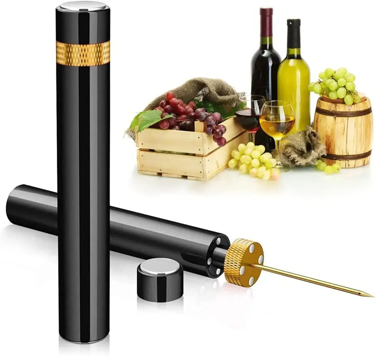 Air Pump Wine Bottle Opener Red Wine Corkscrew Wine Opener Wine Tools Kitchen Products Performance Cork Remover