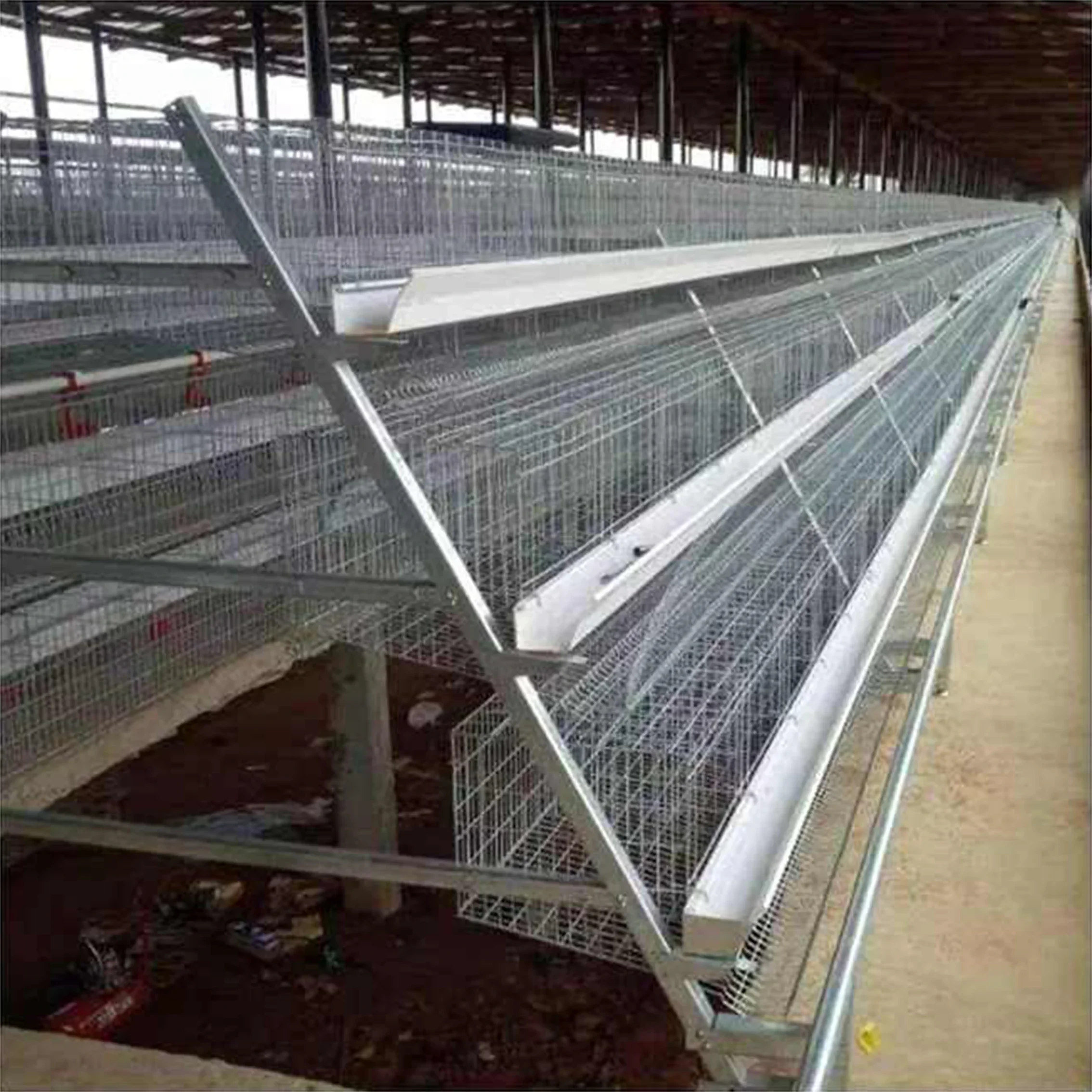 Farm-specific Chicken Coop, Full Set of Chicken Cages, Multi-layer Stepped Layer Cages