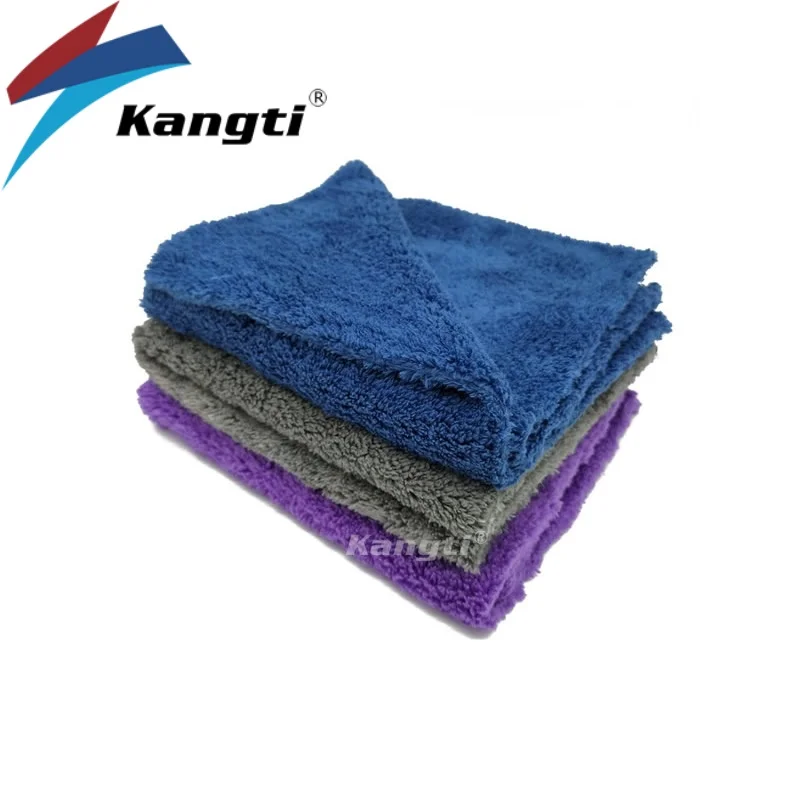 

3/5/10pcs Car Wash Microfiber Towel Cleaning Drying Car Polishing Cloth Soft Edgeless Car Detailing Waxing Towel 40x40CM 350GSM