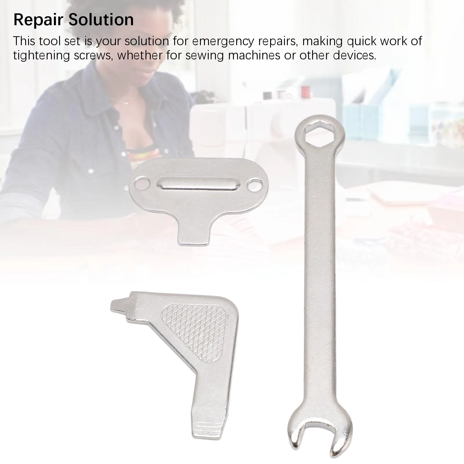 Home Sewing Machine Repair Wrench Screwdriver Combo 79544 68001808 Iron Sewing Machine Repair Tools 1Set