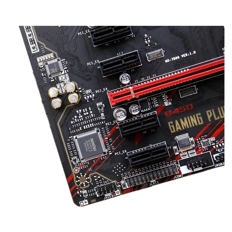 For B450 GAMING PLUS Motherboards Socket AM4 DDR4 128GB For AMD B450 Desktop Mainboard M,2 NVME USB3.0