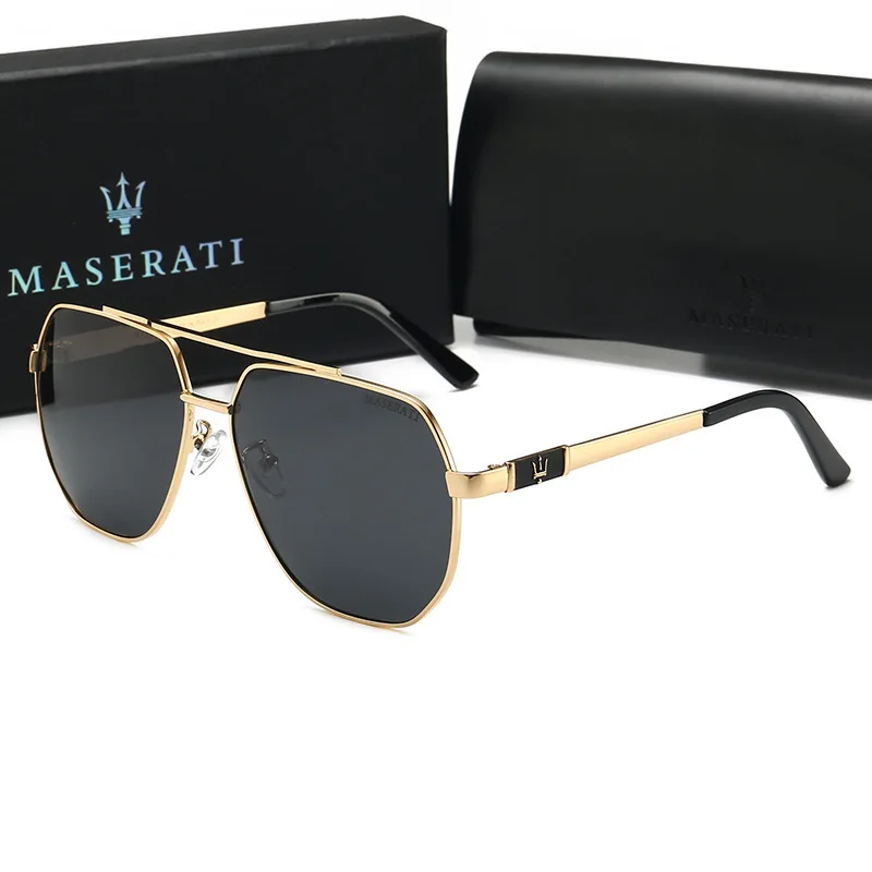 Gafas de sol polarizadas de lujo para hombre, gafas antideslumbrantes para conductor, para Maserati Quattroporte Spyder Levante Coupe GranTurismo