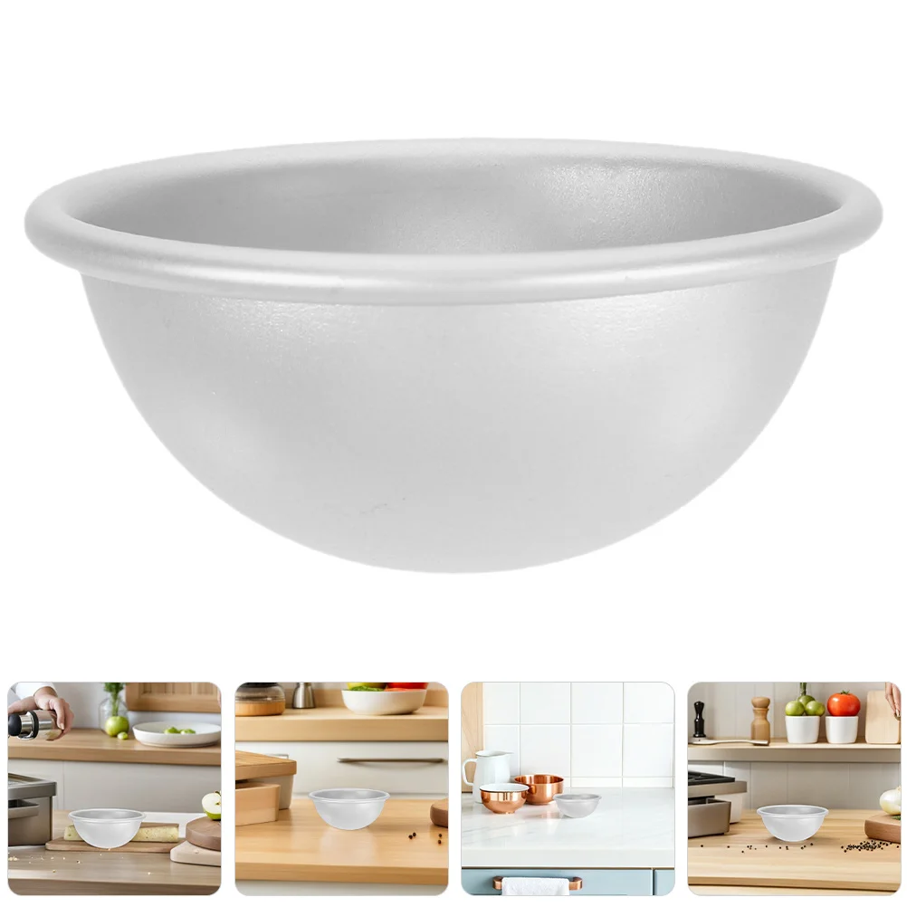 8 قطعة كعكة عموم قبة الألومنيوم نصف الكرة قالب غير لاصق الخبز أداة ل Mochi بودنغ Diy بها بنفسك كرات الملح الصابون شبه المجال قالب المطبخ