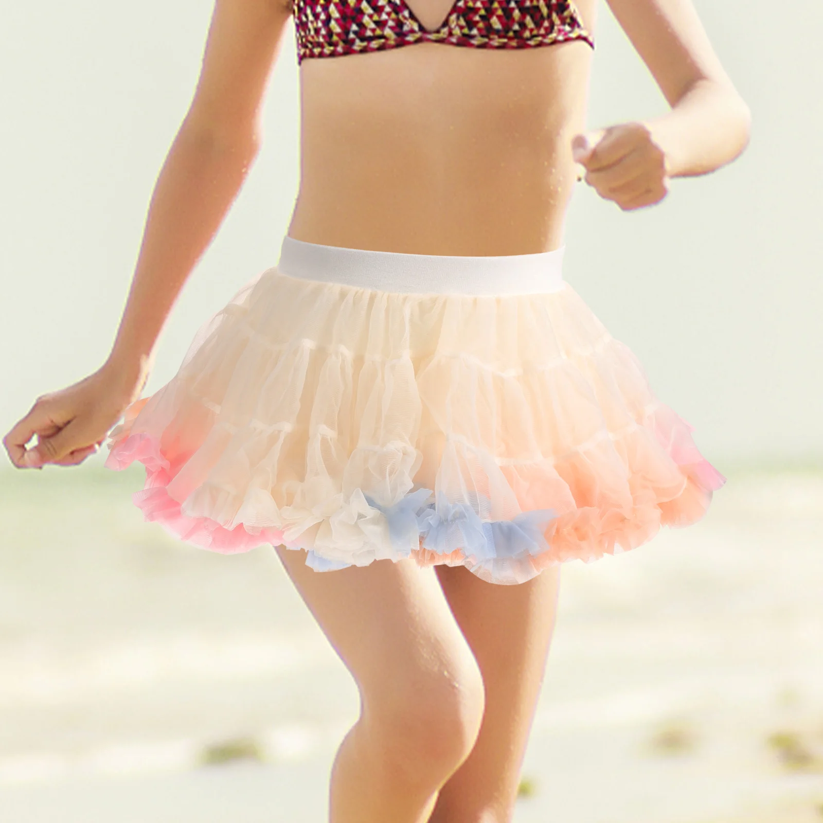 

80 Rainbow Girls Toddler Tutu Tutu Kawaii Kawaii Skirt Toddler Dresses Tulle Skirts for Girls Cosplay Stage Party