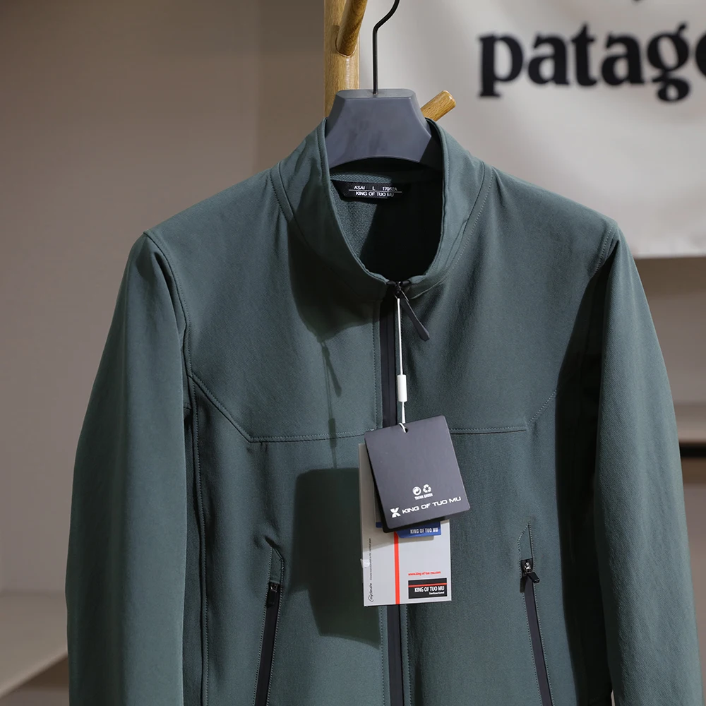 

Мужская 3D-куртка для активного отдыха: мягкая, ветрозащитная, водоотталкивающая, универсальная, повседневный стиль, с длинными рукавами, на молнии