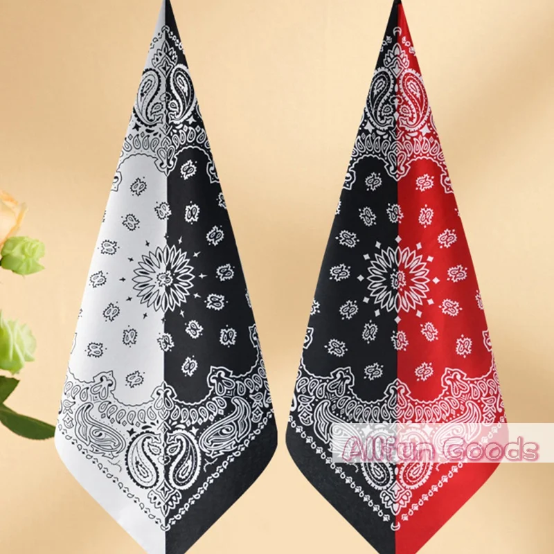 Fashion Hip Hop Printed Bandana Of Man Women Outdoor Headbands Hair Band Wrist Wraps Hair Scarves High Quality Hair Accessories