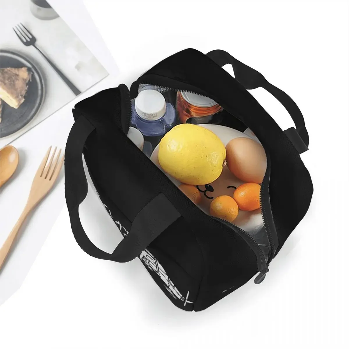 Evolution Cessna Pilot Airplane Insulated Lunch Bag Thermal  Reusable Aviation Plane Fighter Leakproof Tote  Box