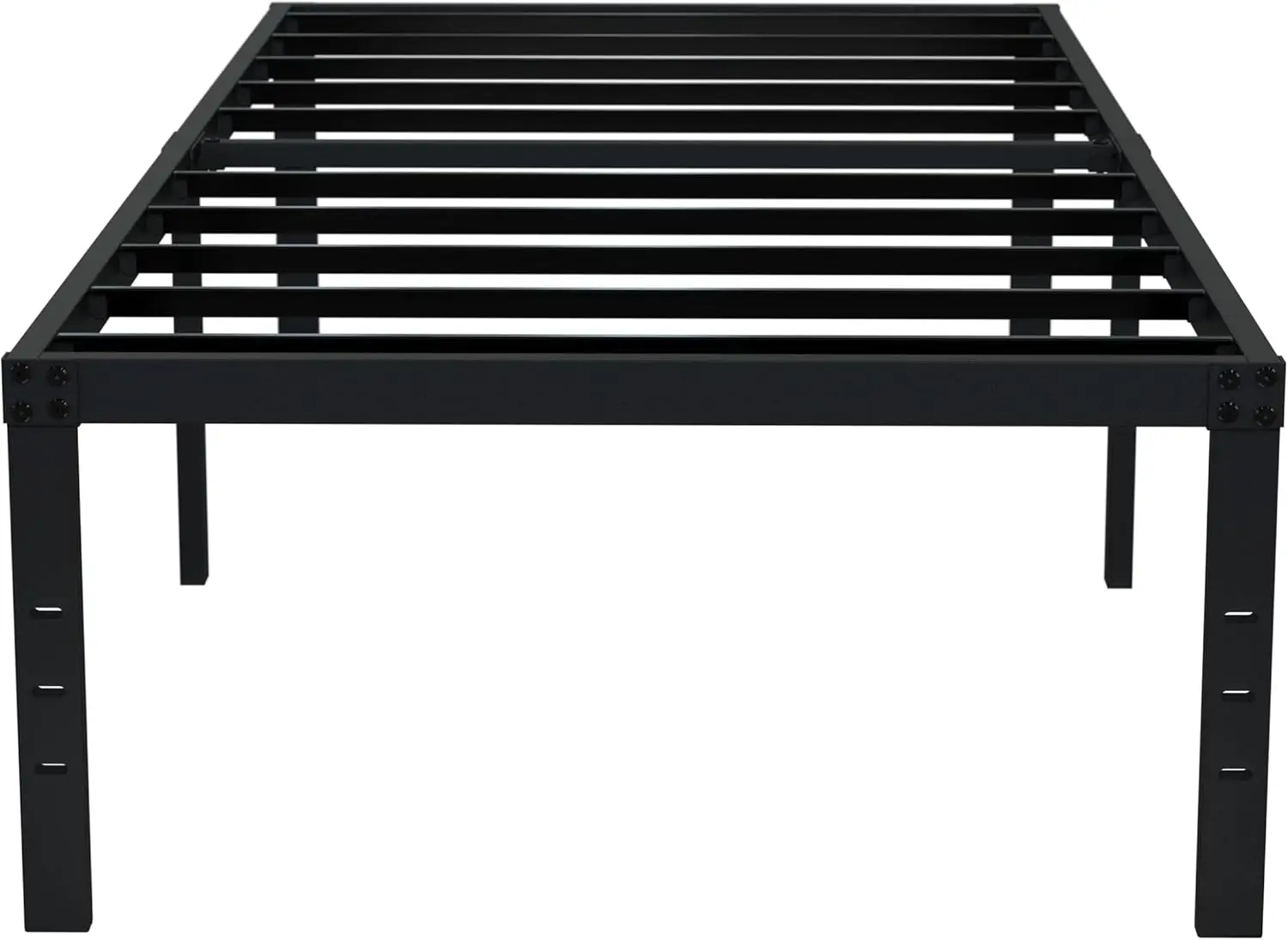 

18 Inch Twin XL Bed Frames No Box Spring Needed, Heavy Duty XL Twin Metal Platform Bed Frame with Tall Storage Space, Noise Fre