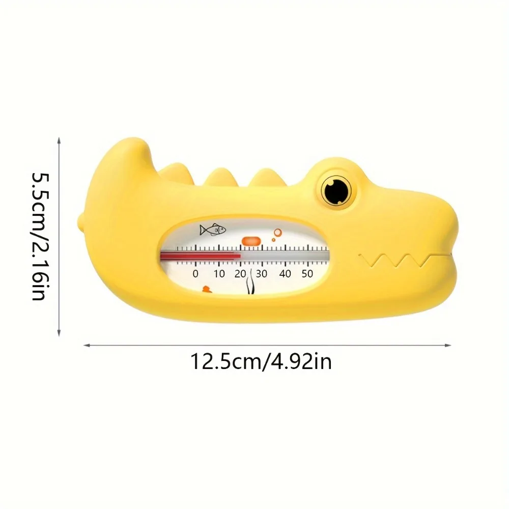 Pet Bath Water Thermometer - Easy-To-Read, Battery-Free Temperature Gauge for Dogs and Cats