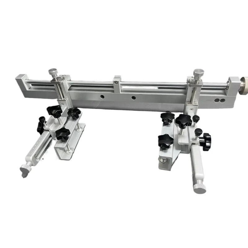 Flat and curved dual-purpose screen printing machine, mesh arm screen printing machine, dedicated core transmission accessories