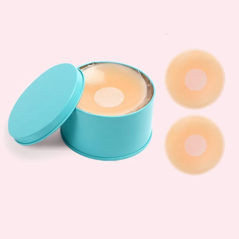Women Invisible Push Up Bra Breast Lift Silicone Nipple Covers Seamless Self Adhesive Backless Strapless Chest Sticky Bra image 2