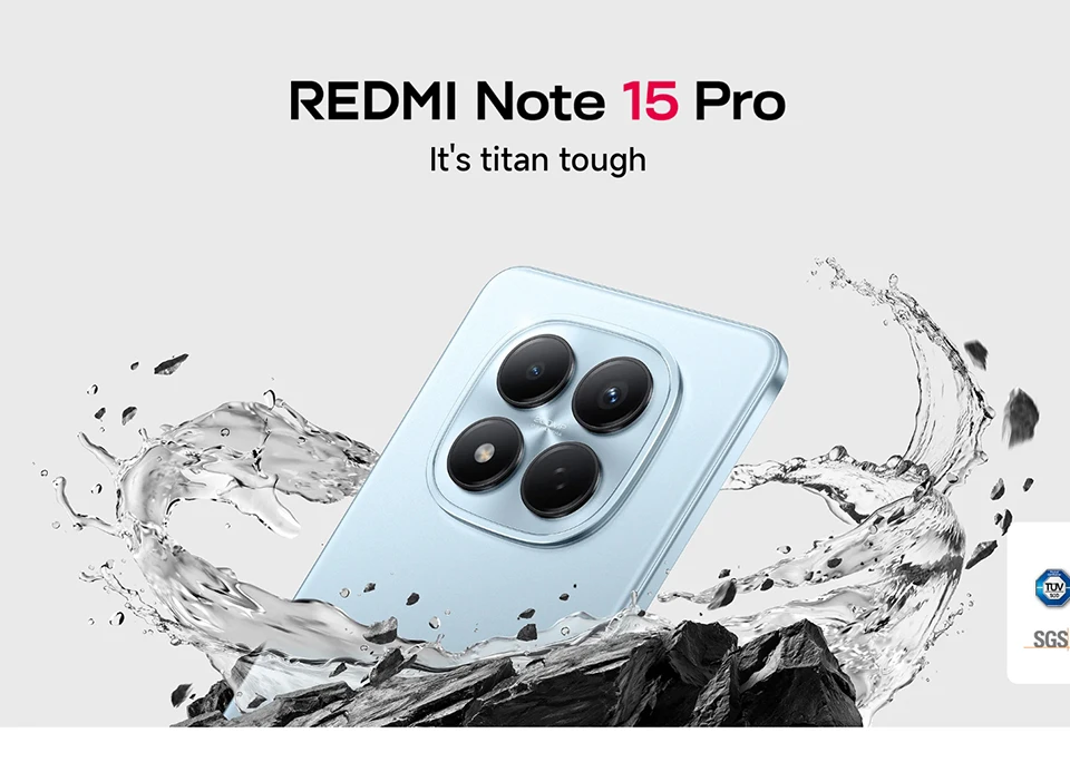 Global Version Xiaomi Redmi Note 15 Pro 4G Smartphone 6.77"AMOLED display 45W 6500mAh Battery 200MP Camera MTK Helio G200-Ultra