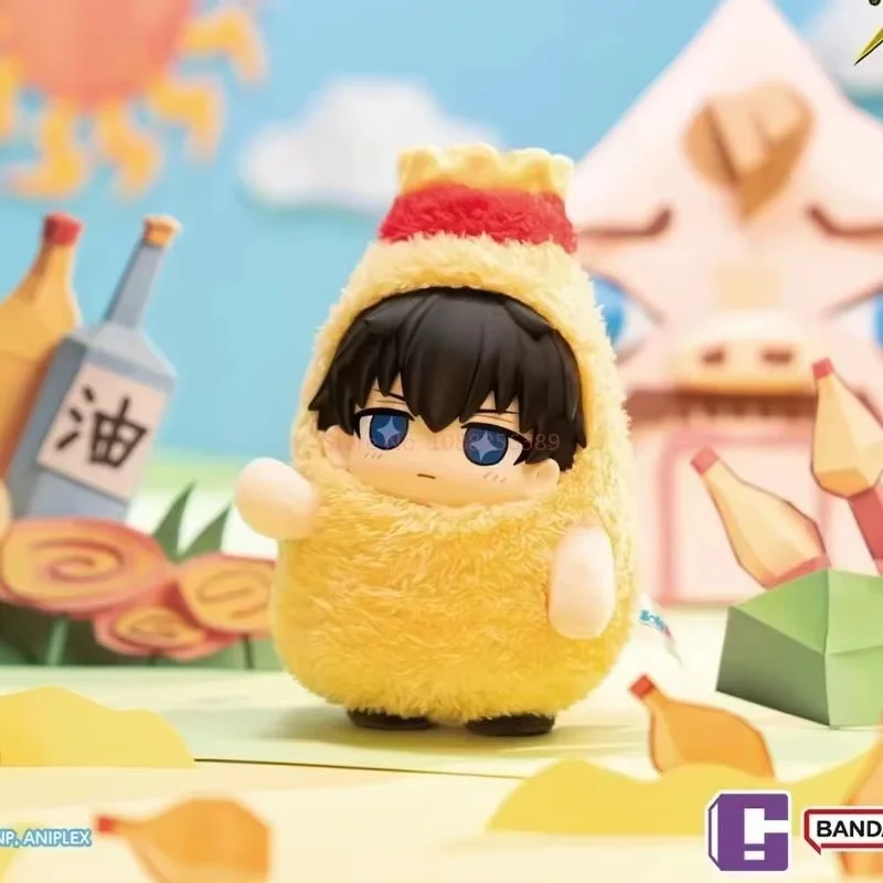 

Authentic Bandai SofuNui Gintama Blind Box Keychain Vinyl Plush Costume Collectible Figure Desktop Decor For Girls Birthday Gift