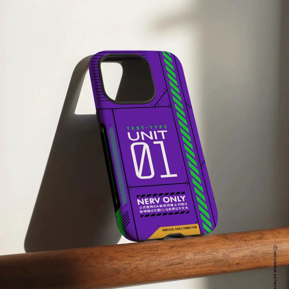 N-Neon-Genesis-Evangelion-N Phone Case For Samsung Galaxy S25 24 23 22 Ultra Plus A56 36 26 Glossy HD Double-Layer Hard Shell