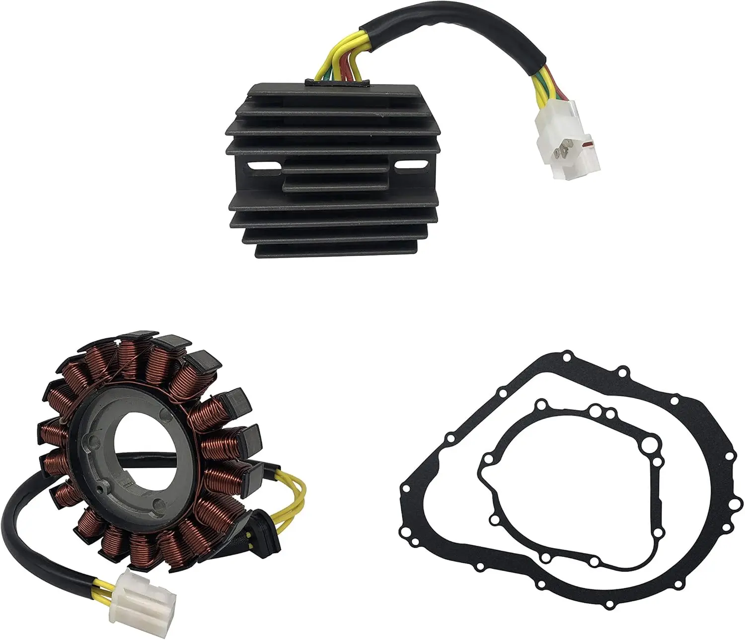 

Stator & Regulator Rectifier & Gasket Set For SUZUKI GSXR 600 750 2006-2019, 31401-01H00, 31401-01H10, 32800-21H00