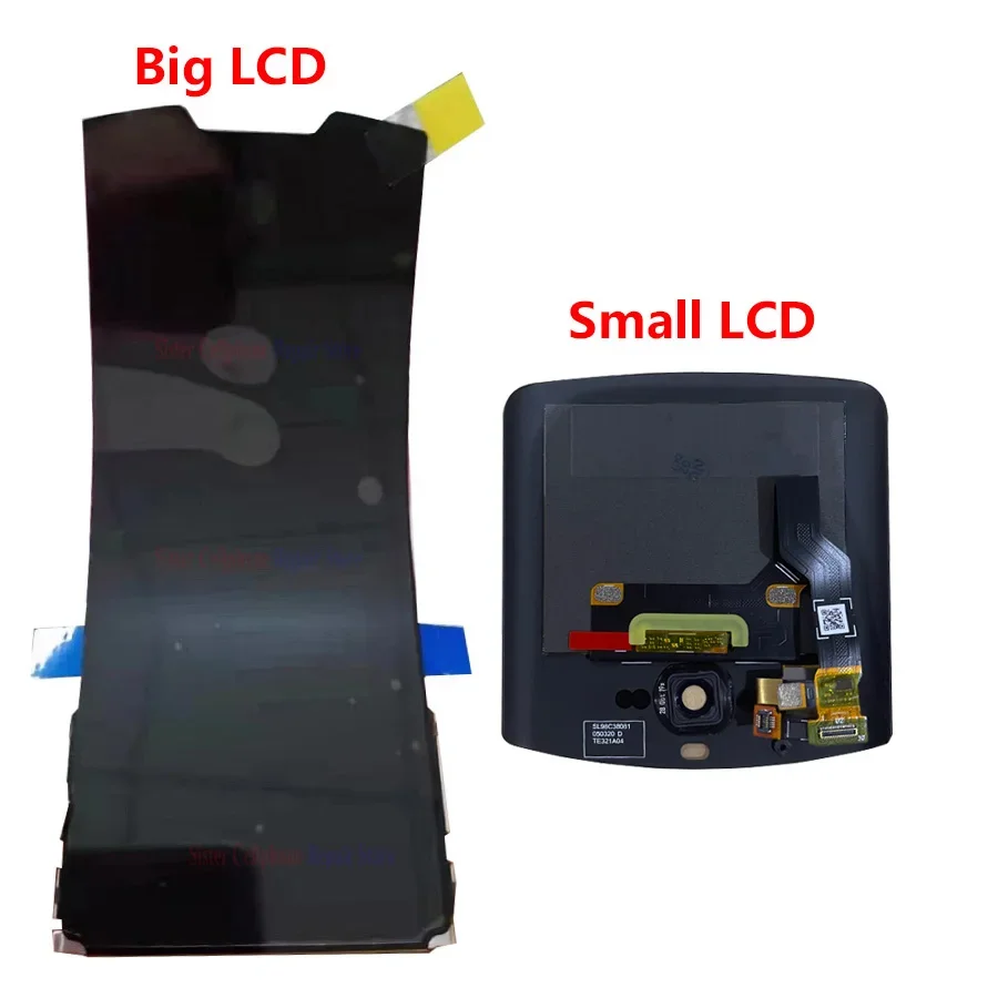 Imagem -03 - Lcd Display Touch Screen para Motorola Razr2023 P-oled Sensor Digiziter Assembly Substituição para Motorola Razr2023 2.7 segundo