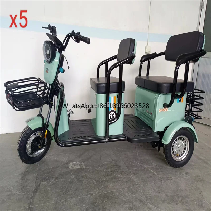 

800watts X5 Factory custom wholesale high quality large stock freight electric tricycles 3 wheel electric scooter