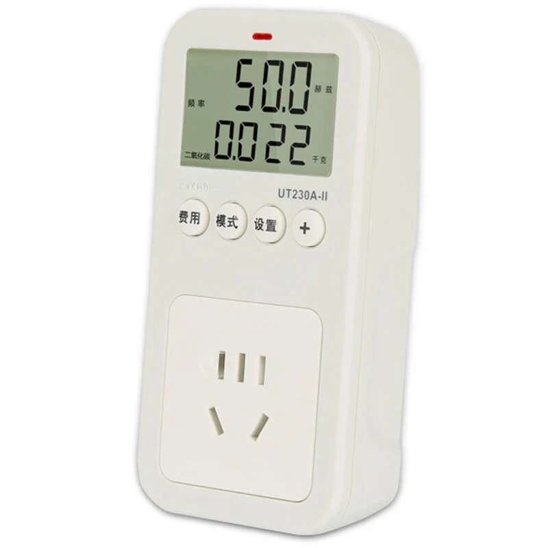 

UT230A-II/UT230C-II Timed energy-saving power metering socket Timed socket