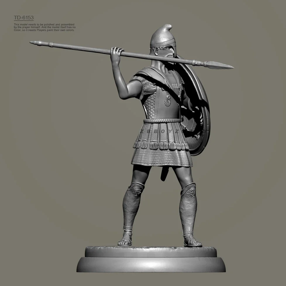 38mm 50mm 75mm Resin Soldier model kits figure colorless and self-assembled （3D Printing ） TD-6153/3D