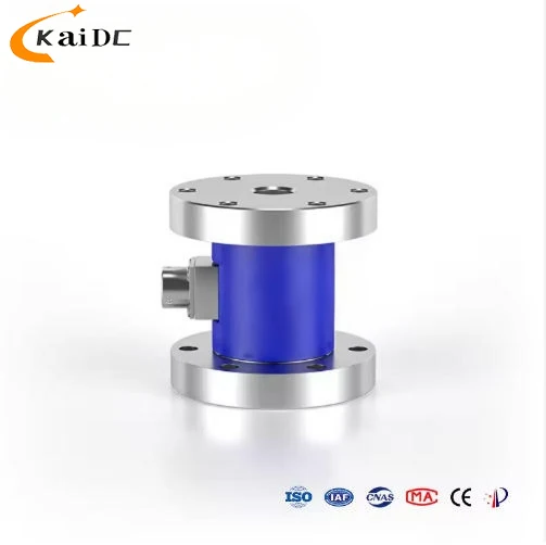 Static torque sensor, flange-mounted, CE certified, stainless steel/aluminum alloy, high precision.