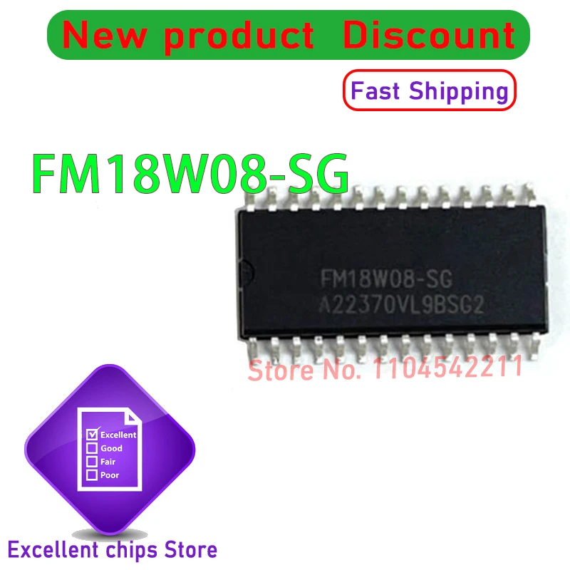 

FM18W08-SG FM18W08 SOP28 100% новый оригинал, 10 шт.