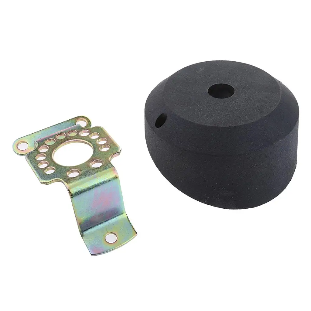 20 Degree Angled Bezel Steering Helm Kit Black Plastic Cover for Boat Engine Mechanical Steering
