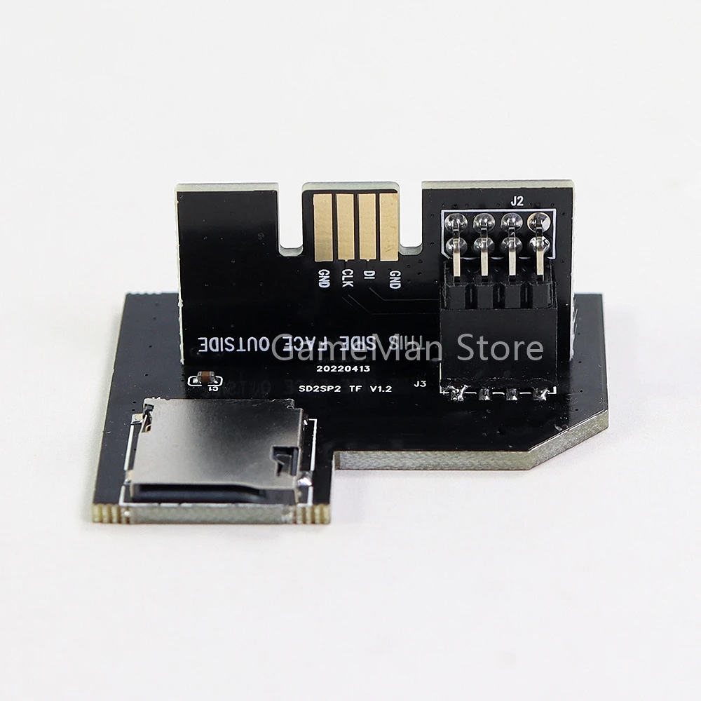 1 PC สำหรับ NGC SD2SP2 PRO อะแดปเตอร์ SD โหลด SDL ไมโคร SD การ์ดเครื่องอ่านการ์ด TF สำหรับนินเทนโดเกมคิวบ์ SD หน่วยความจำการ์ดอะแดปเตอร์
