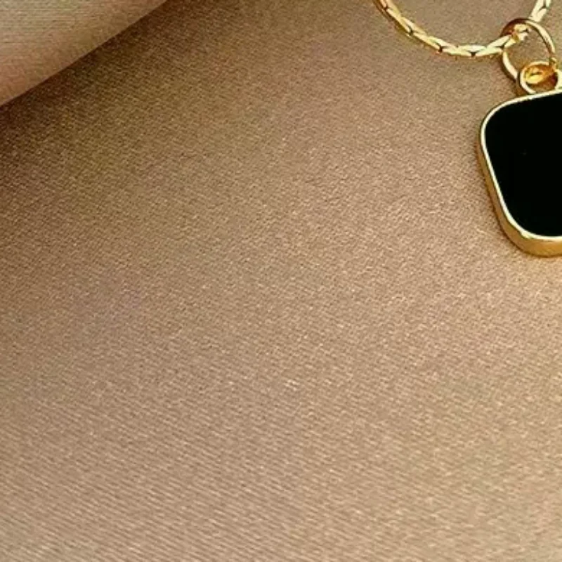 

〔CC〕|Black Exquisite Minimalist Square Pendant Choker Chains Fashion Necklace For Women Jewelry Party Gifts〔88〕
