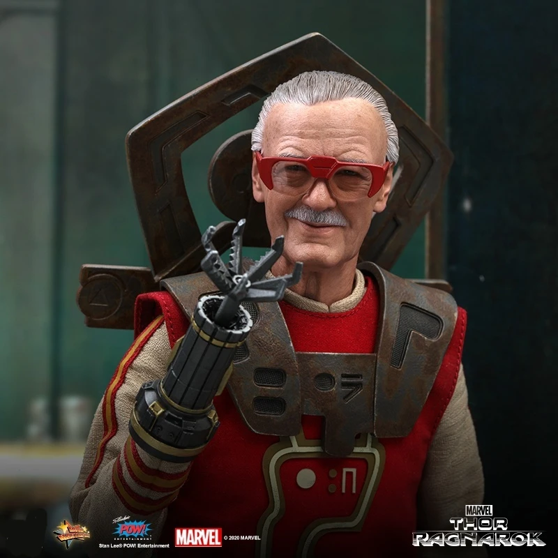 Marvel God Of Thunder di alta qualità 3: Ragnarok Action Figure da collezione in scala 1:6 Stan Lee Robot giocattolo in edizione limitata