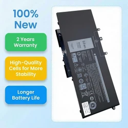 New 7.6V 68W GJKNX Laptop Battery For DELL Latitude E5480 5580 5490 5590 Precision M3520 M3530 GD1JP P27S P60F P72G 0DV9NT 3VC9Y