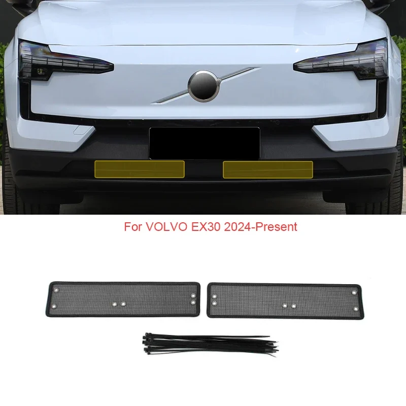 Car Insect-proof For VOLVO EX30 XC60 XC90 XC40 C40 RECHARGE Air Inlet Protect Cover Airin Insert Net External Auto Accessories