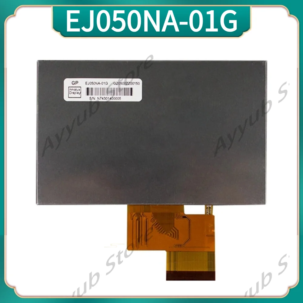 

Original 5 inch EJ050NA EJ050NA-01G / EJ050NA-01F / HJ050NA-01I LCD Screen Display 800x480 50pin GPS TFT Display Replacement