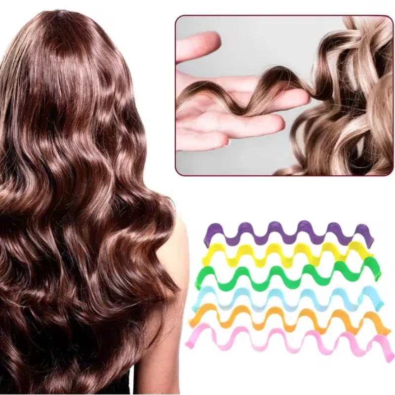 

12Pcs Set Magic Hair Curler Heatless Hair Rollers Wave Formers Hairstyle Roller Sticks Curling Hair Styling Tools for Women