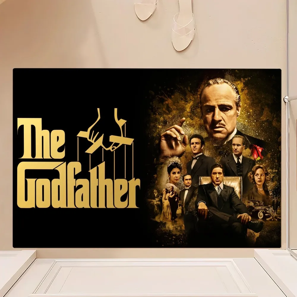 Classic Film The Godfather Floor Mat Bedroom Kitchen Door Bath House Super Absorbent Foot Non-slip