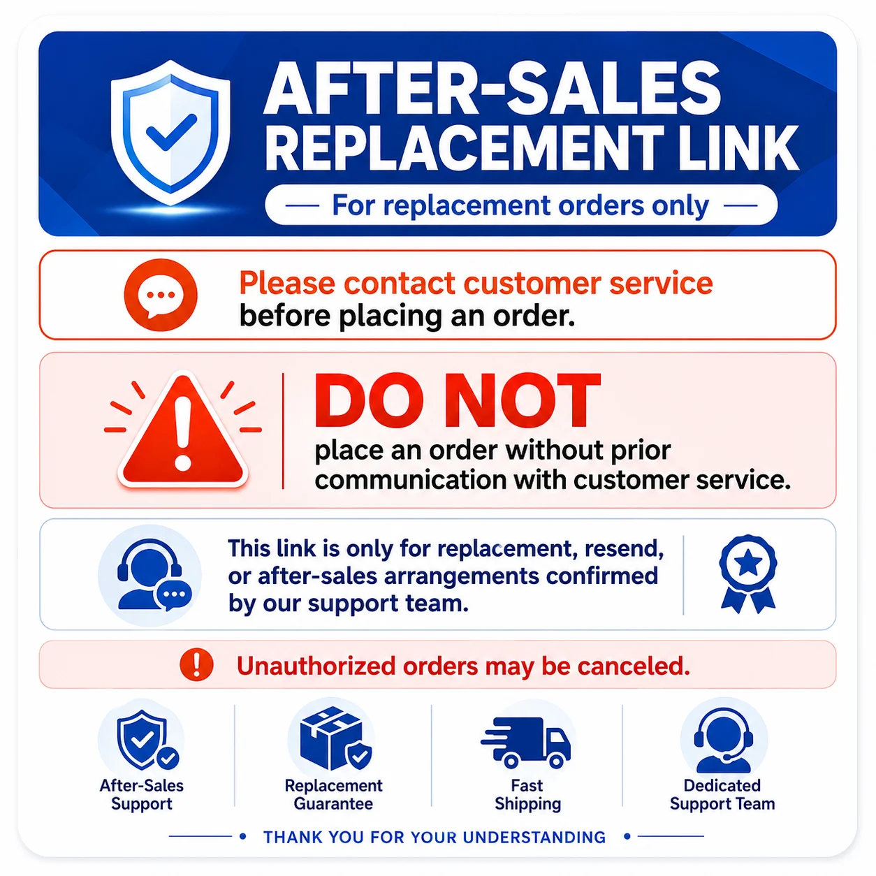 after sales service link