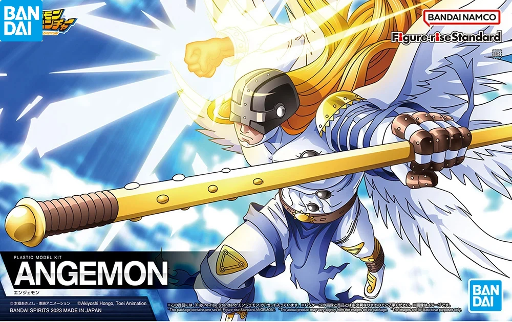 

In Stock BANDAI Figure-rise Standard Digimon Adventure ANGEMON Assembly Models Ver. Anime Action Figures Model Collection Toy