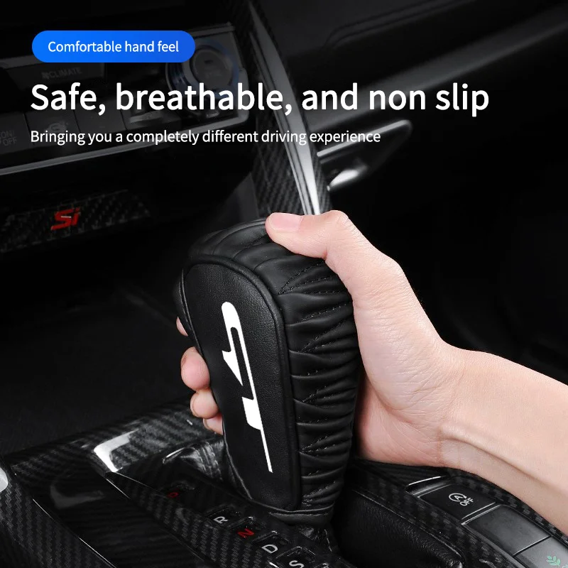 

Car Emblem Center Console Gear Shift Knob Cover Handle Case Accessory For KIA GT Ceed Sportage Rio K2 Optima Cerato Venga Sedona