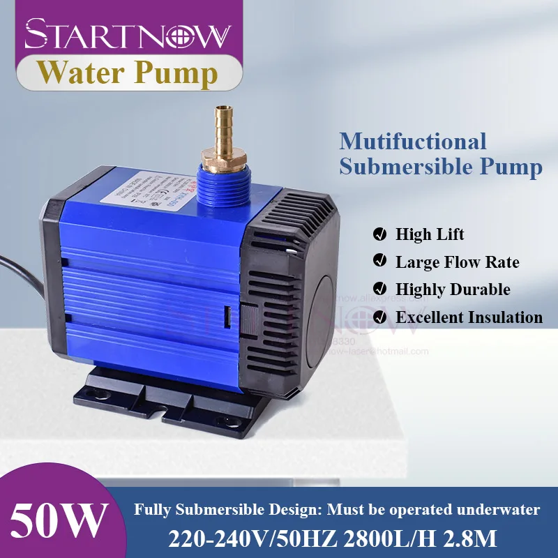 

Startnow 220 В 50 Гц 3000 л/ч 50 Вт экономия энергии водяной насос фильтр многофункциональный погружной насос