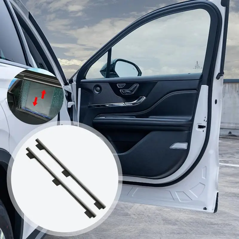 Car Side Window Wiper Side Windshield Wiper Strip Car Squeegee For Side Mirrors Car Rearview Mirrors Wiper Window Wipers For Car