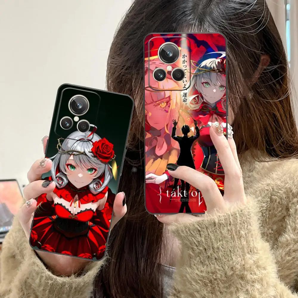 Чехол для мобильного телефона Takt op Destiny для Realme 15 14 13 12 11 10 9 Pro Plus T i Lite 5G с цветной печатью, чехол для смартфона
