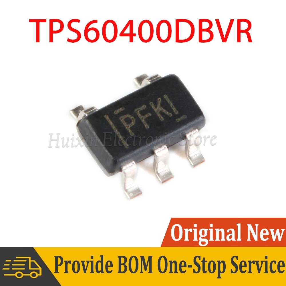 

TPS60400DBVR TPS60400D SOT23-5 60mA Charge Pump Voltage Inverter SMD New and Original IC Chipset