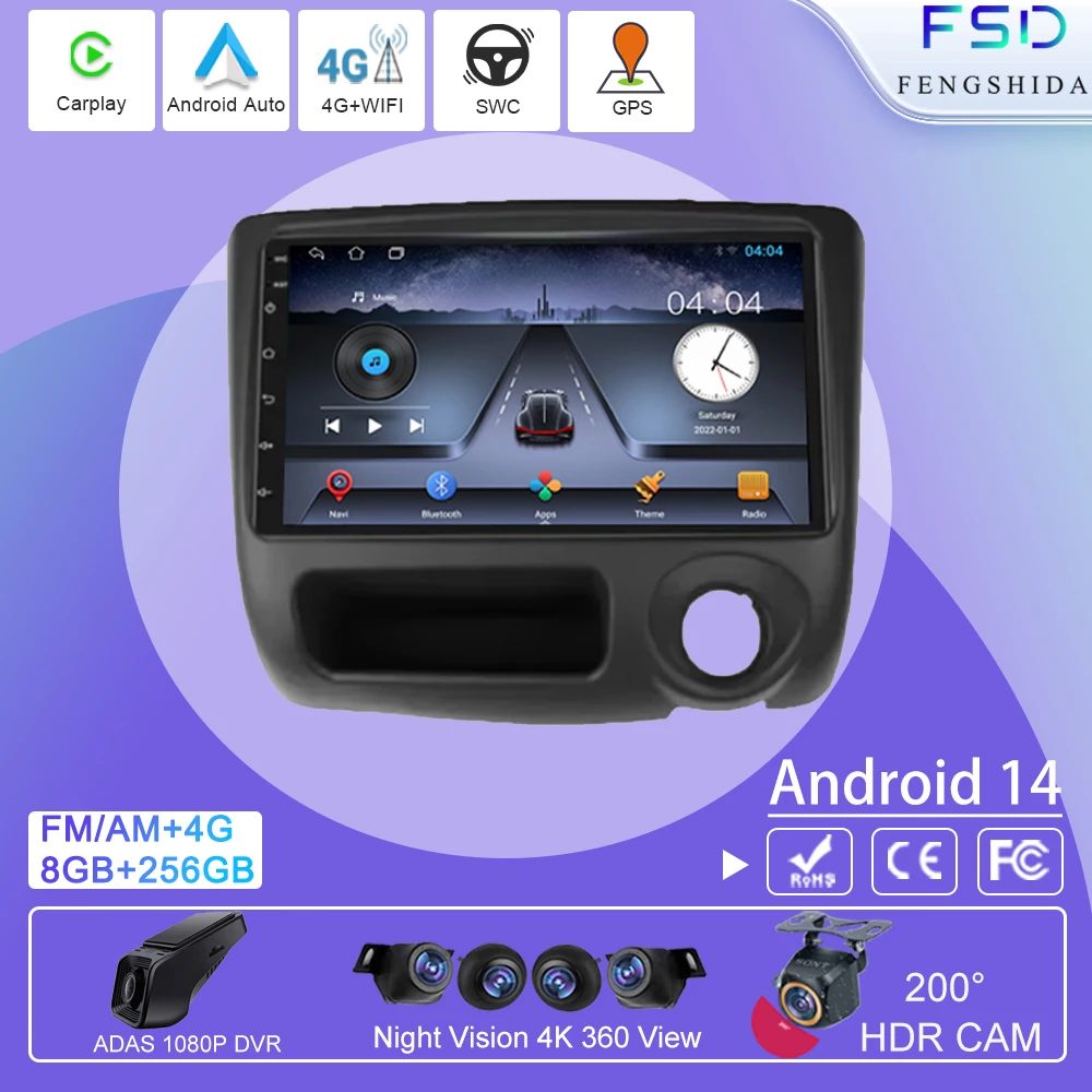 

For Toyota Vitz XP10 Yaris Platz Echo 1999-2005 Car Radio Video Multimedia Player Stereo 4G WIFI BT Android Auto GPS Navigation